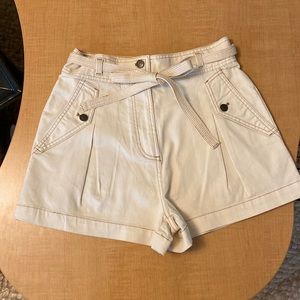 Brand New With Tags Ulla Johnson Alec Belted Short Size 6